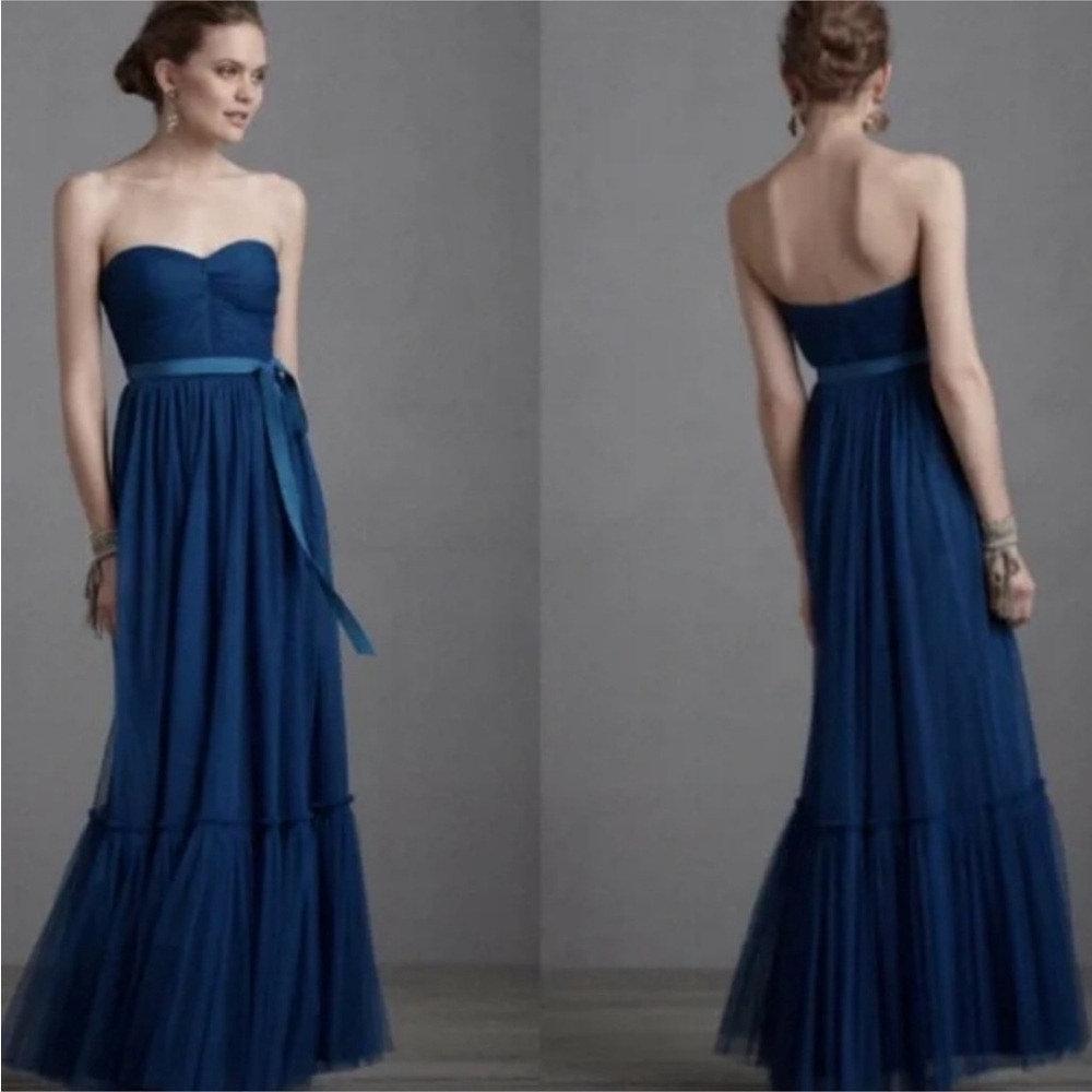 NWT BHLDN floor length gown size 2 Niceties Maxi Anthropologie dress formal